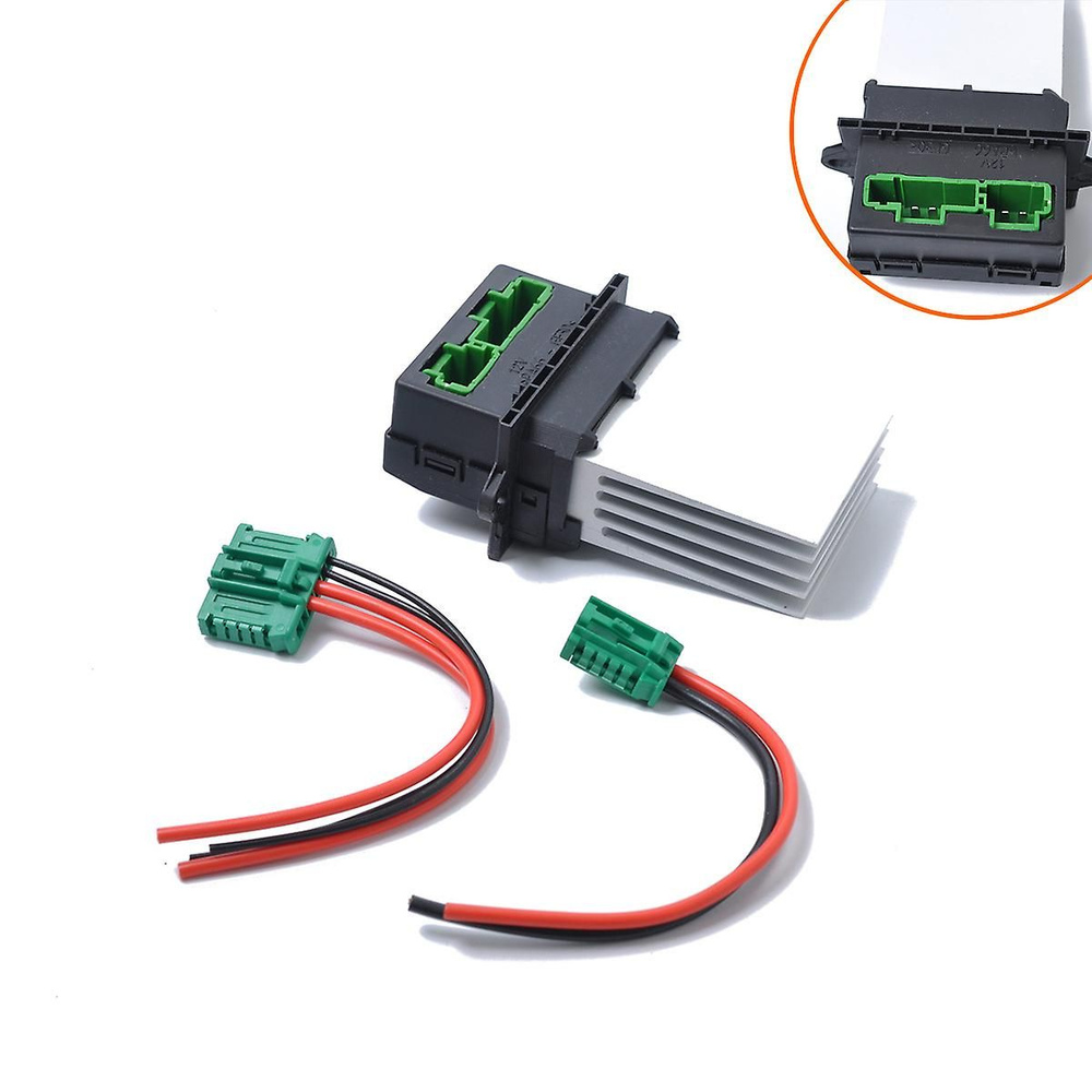 Резистор отопителя с проводами Renault Megane, Nissan Tiida, Note 7701207718 27761AX000  #1