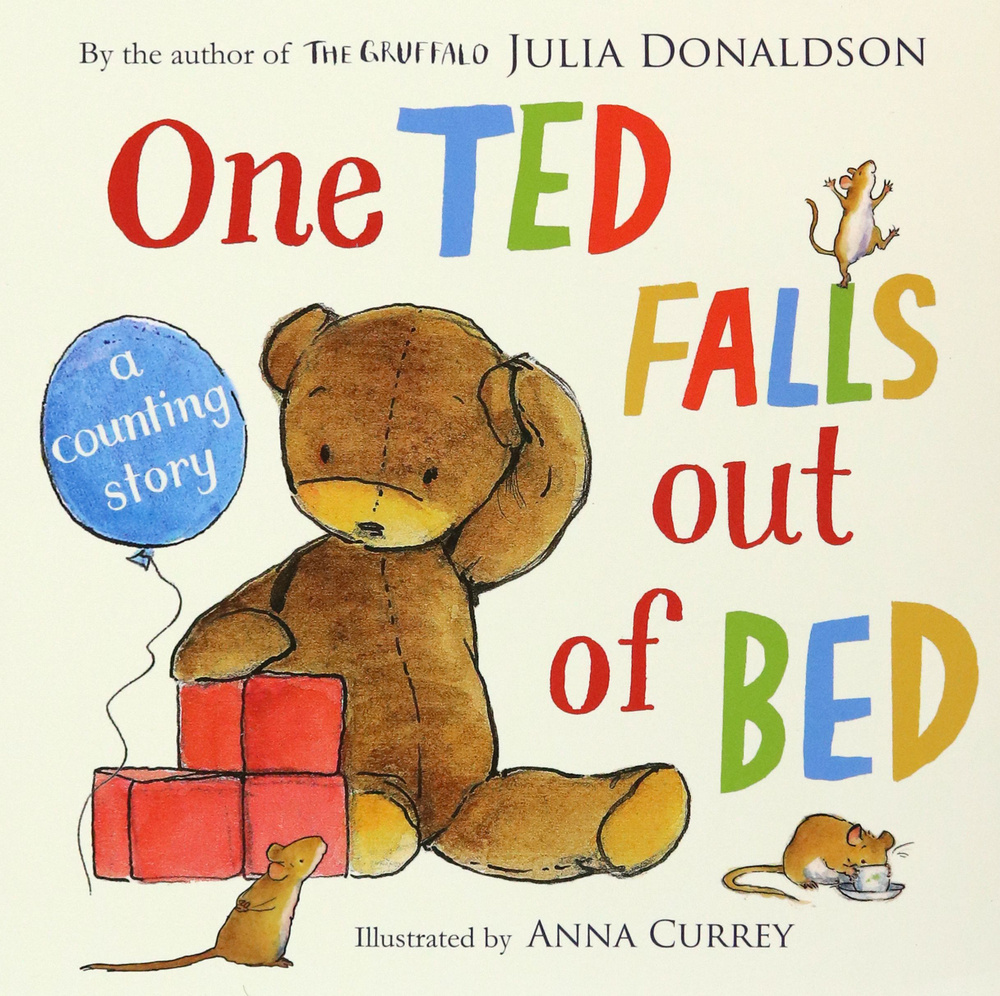 One Ted Falls Out of Bed / Книга на Английском | Дональдсон Джулия #1