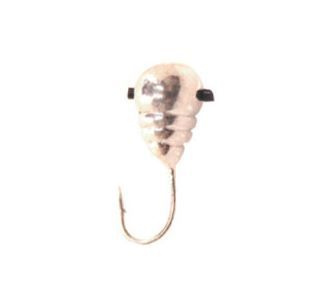 Мормышки вольфрамовые "EcoPro" личинка размер#3 цвет 001 серебристый  #1