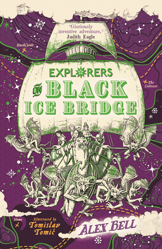 Explorers on Black Ice Bridge / Книга на Английском | Белл Алекс #1