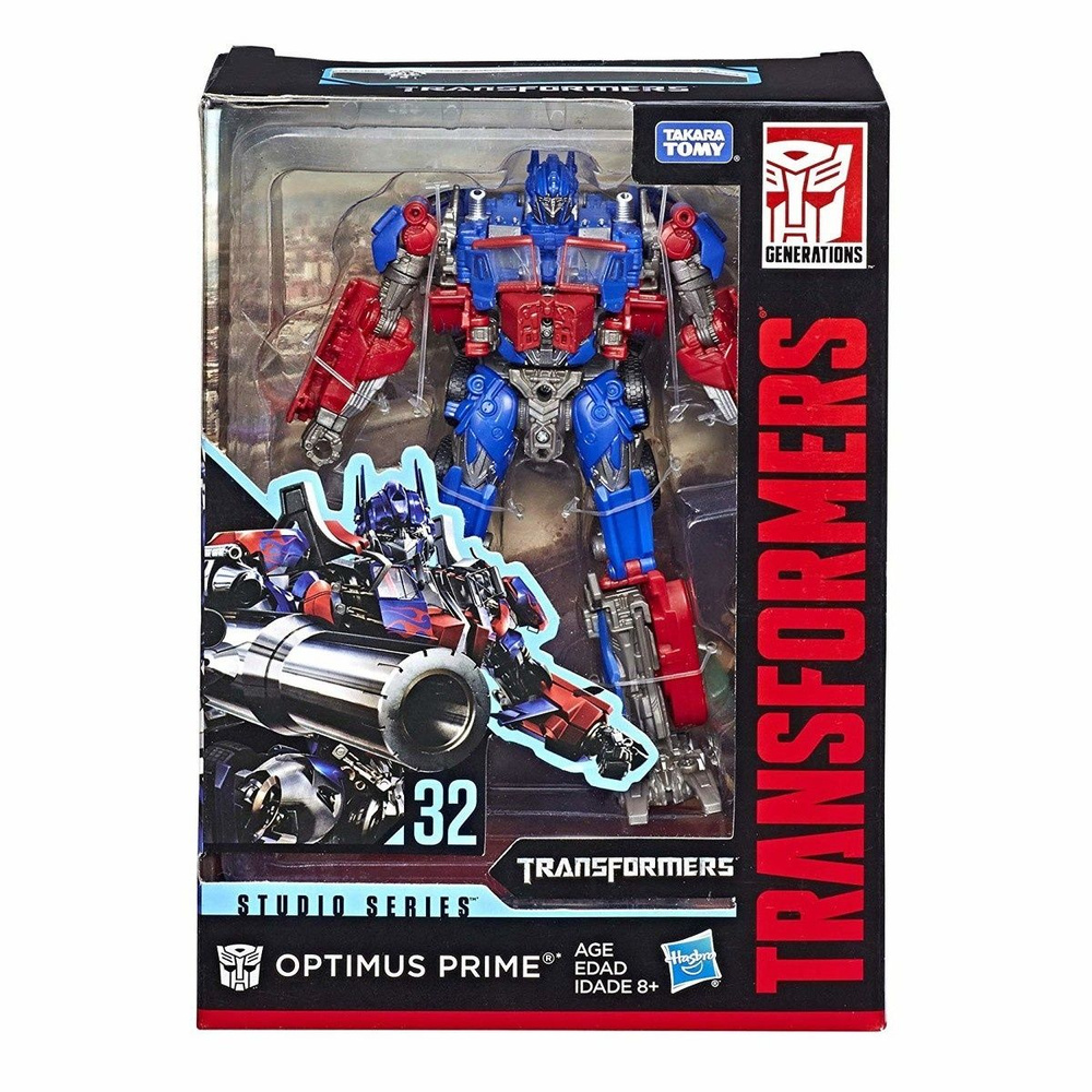 Трансформеры игрушки Hasbro Transformers Studio Series Voyager Class SS32 Optimus Prime 16.5cm E3747 #1