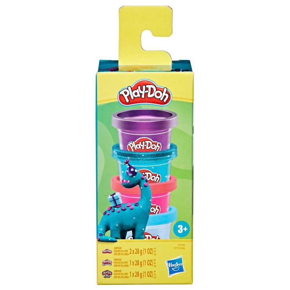 Игровой набор для лепки (пластилин) Play-Doh Dino Mini Color F7570 #1
