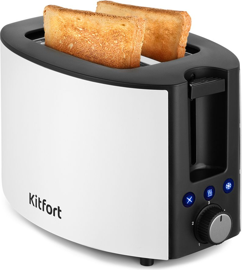 Kitfort Тостер КТ-6208 тостов - 2, белый #1