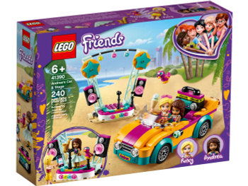 Lego friends andrea's hot sale stage