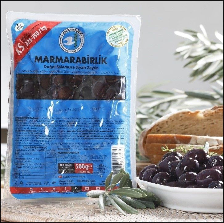 Натуральные оливки MARMARABIRLIK