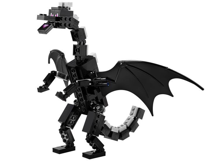 Конструктор Майнкрафт: Дракон Края Эндер (сопоставим с LEGO Minecraft ...