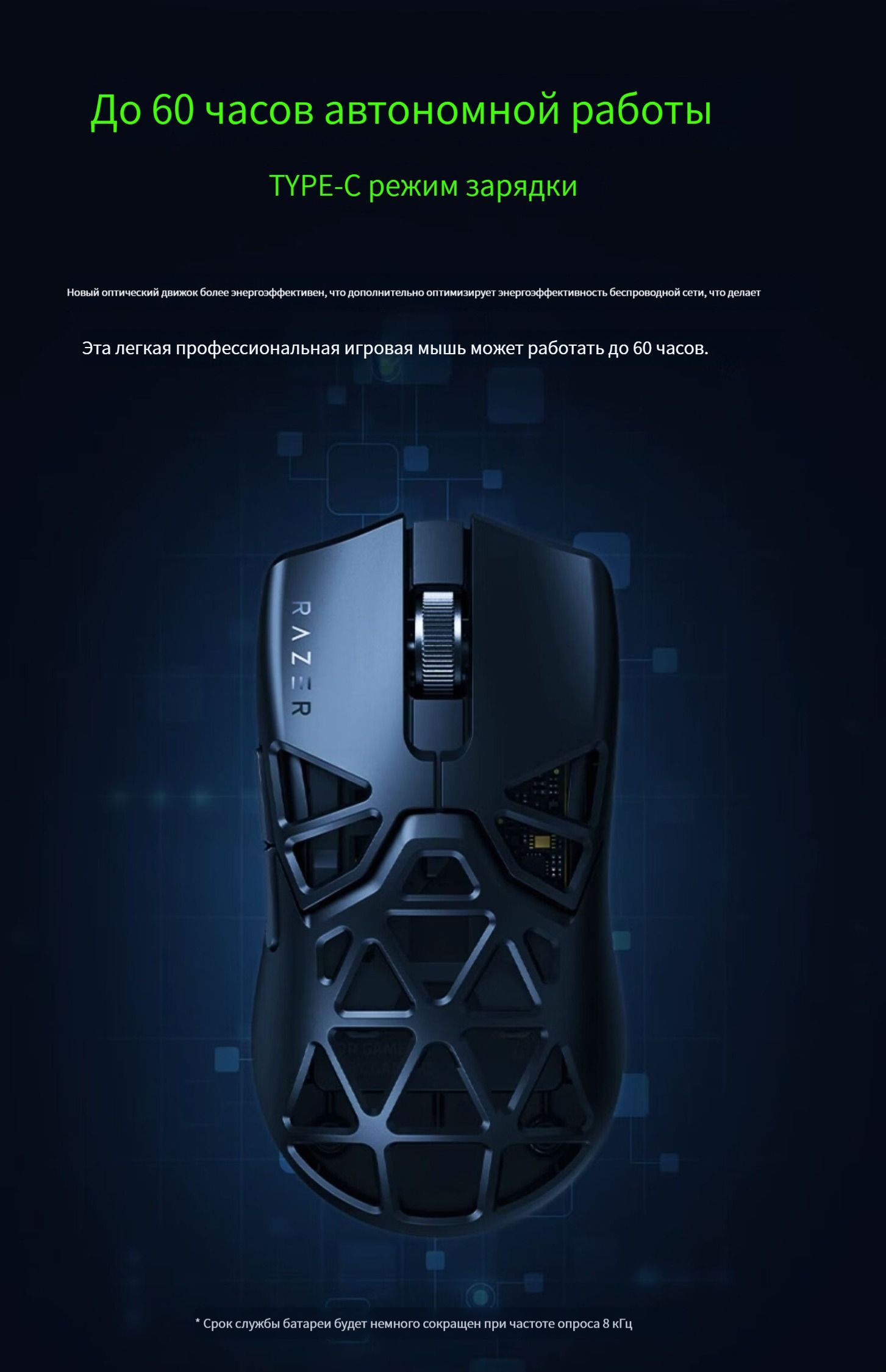 Мышь беспроводная Viper mini Signature Edition Razer Viper mini ...