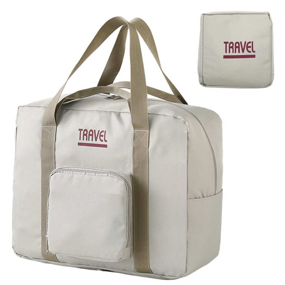 Дорожнаясумкадляручнойкладивсамолетскладнаямужскаяженская,бежевая