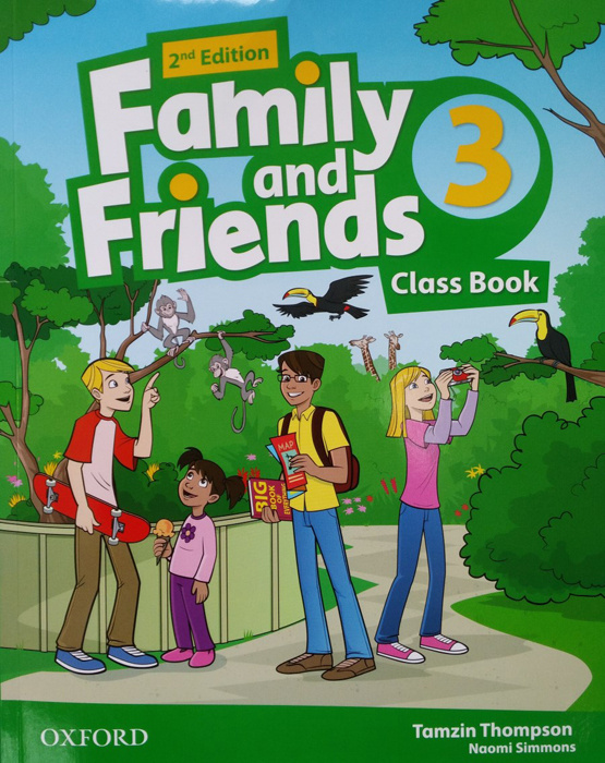 Family and Friends. 3. Class Book + Workbook + DVD | Симмонс Наоми, Тэмзин Томсон  #1