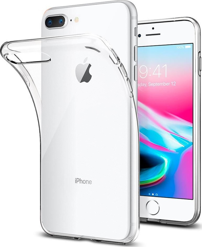 Чехол для Apple iPhone 7 Plus & iPhone 8 Plus / чехол на айфон 7 плюс и айфон 8 плюс прозрачный  #1