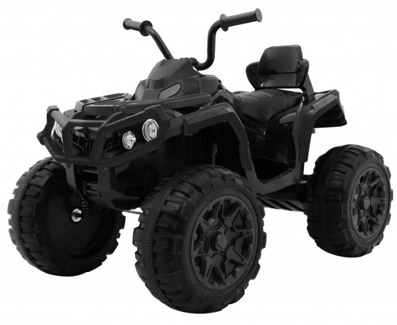 Детский квадроцикл Grizzly ATV 4WD Black 12V с пультом управления - BDM0906  #1