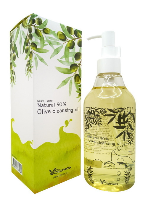 Elizavecca Гидрофильное масло ОЛИВА Natural 90% Olive Cleansing Oil, 300 мл #1