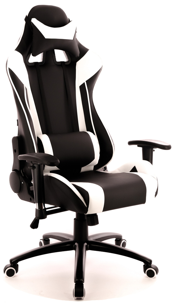 Everprof Игровое компьютерное кресло, Экокожа, белый #1