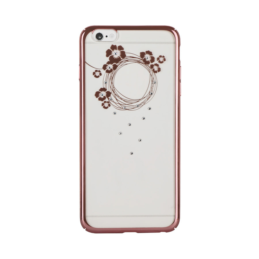 Чехол для iPhone 6/6S PLUS Devia Crystal Garland - Rose Gold #1