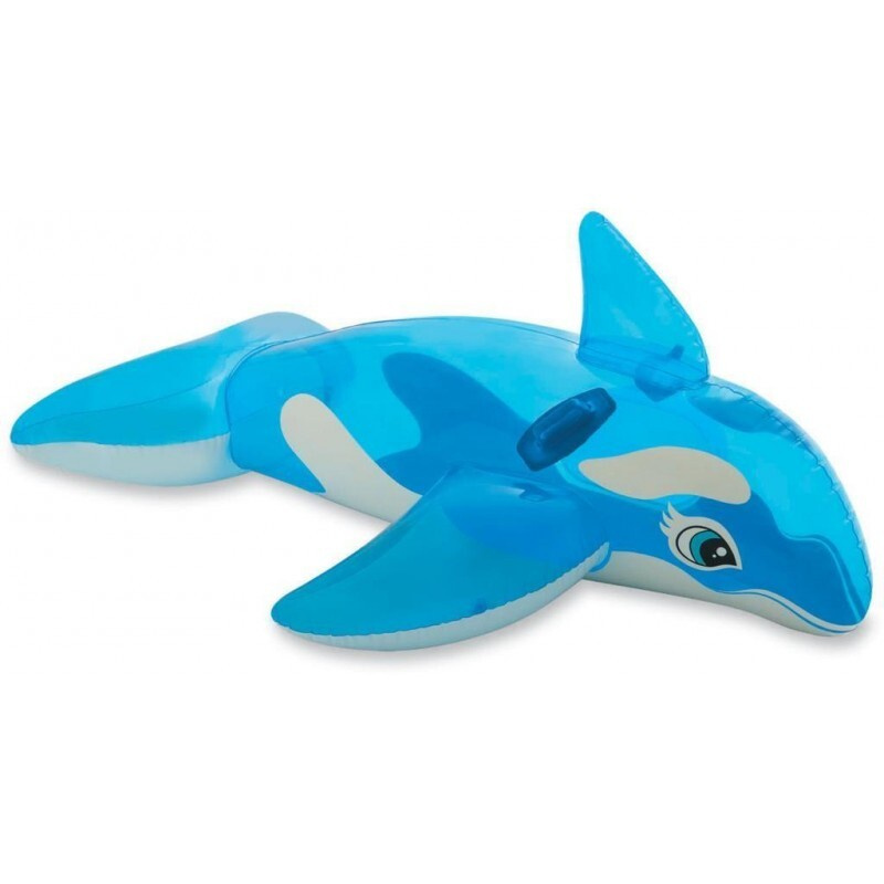 Надувная игрушка Intex Lil Whale Ride-On 58523NP (163х76см) 3+ #1