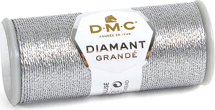 Металлизированные нитки DMC DIAMANT GRANDE, G415, 20 м. #1