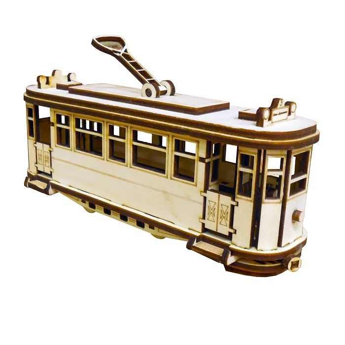 Сборная модель - Ретро Трамвай #1