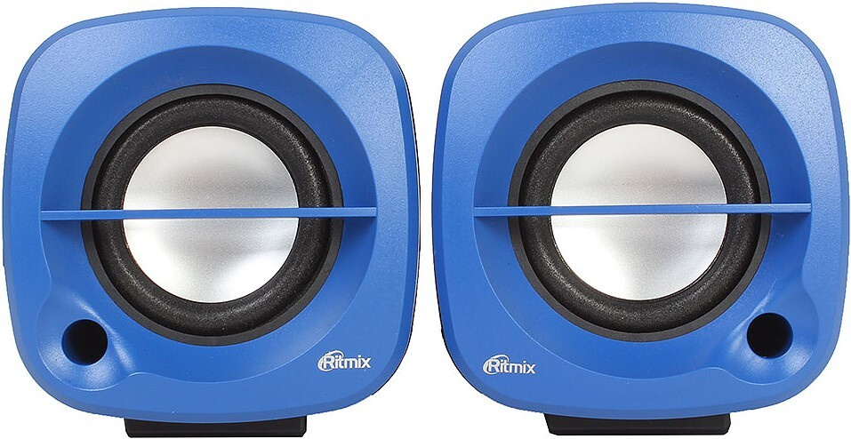 Колонка для компьютера или ноутбука Ritmix SP-2030 (голубой) - купить с ...