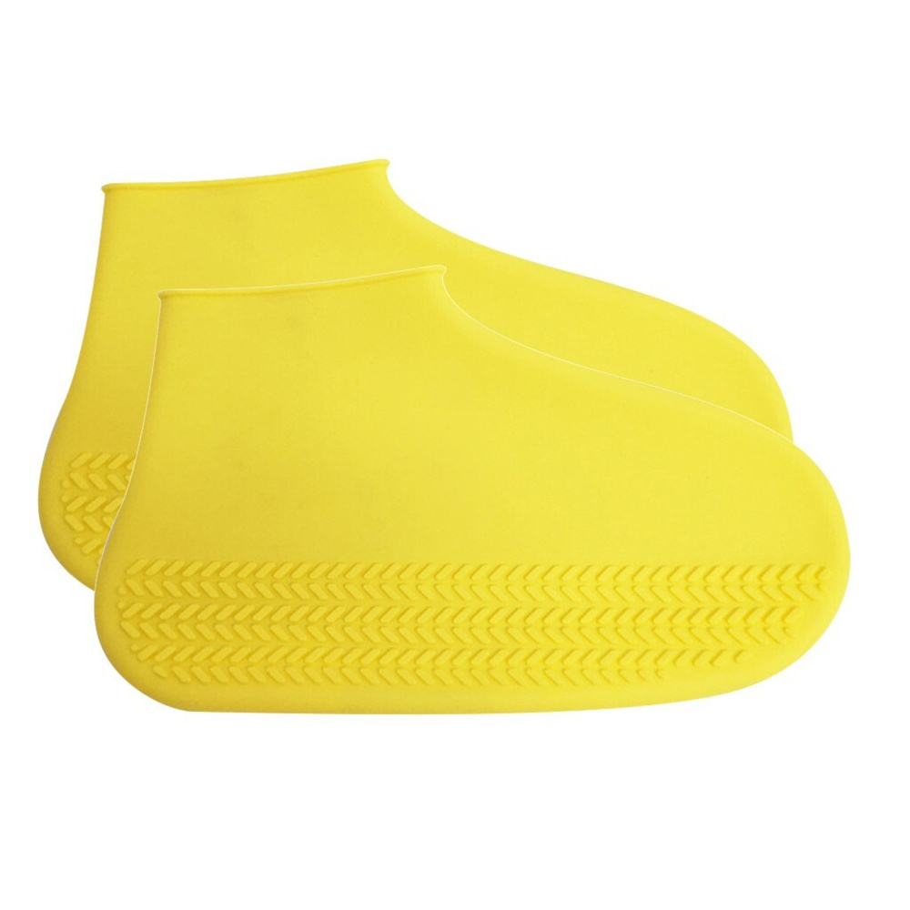 Чехлы для обуви от дождя и грязи  размер M 35-38, желтые #1