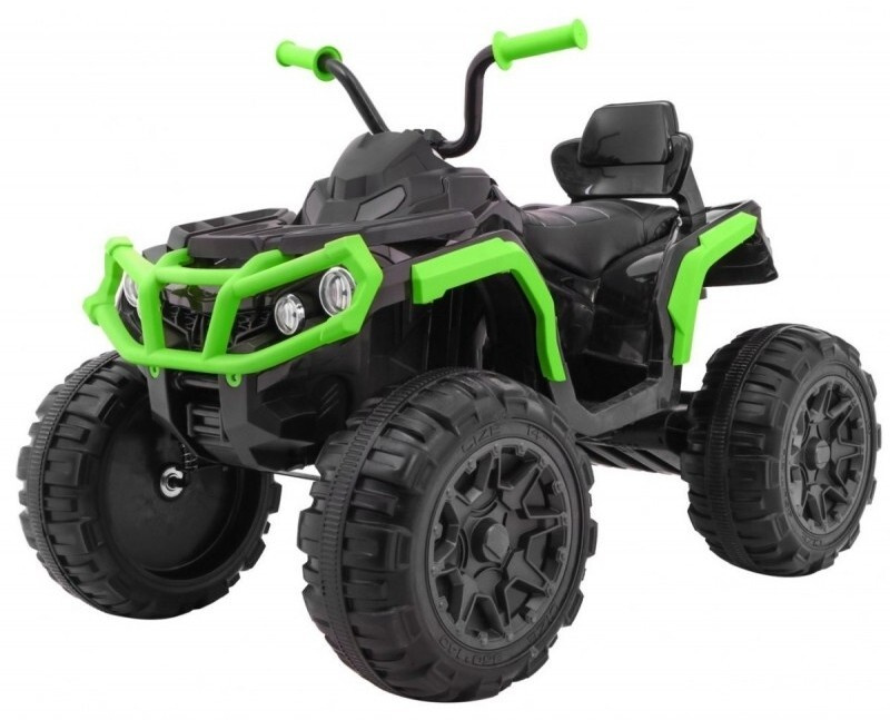 Детский квадроцикл Grizzly ATV 4WD Green/Black 12V с пультом управления - BDM0906-4  #1