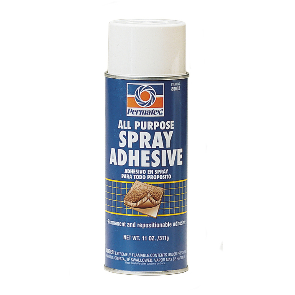 Клей-аэрозоль для больших поверхностей универсальный 297г All Purpose Spray Adhesive PERMATEX  #1