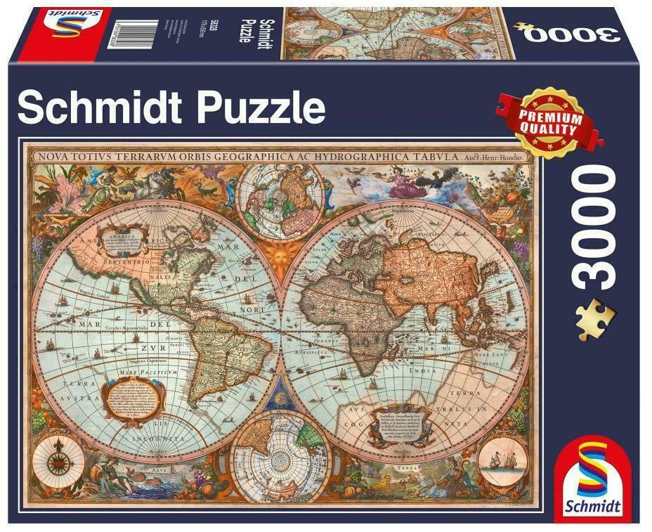 Пазл Schmidt 3000 деталей, элементов: Античная карта мира #1