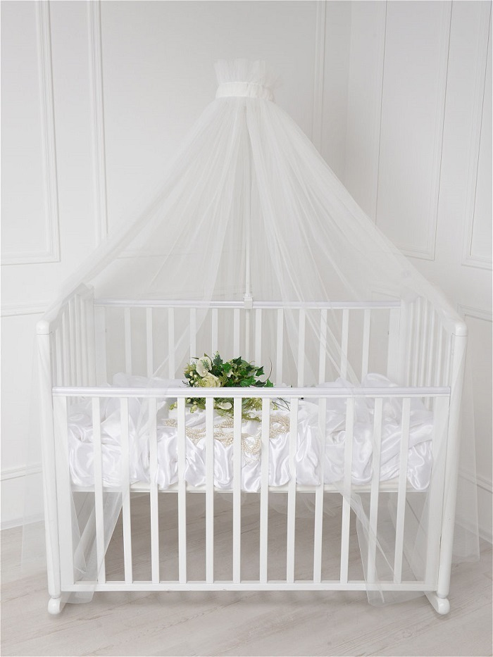 Балдахин на детскую кроватку для новорожденных #1