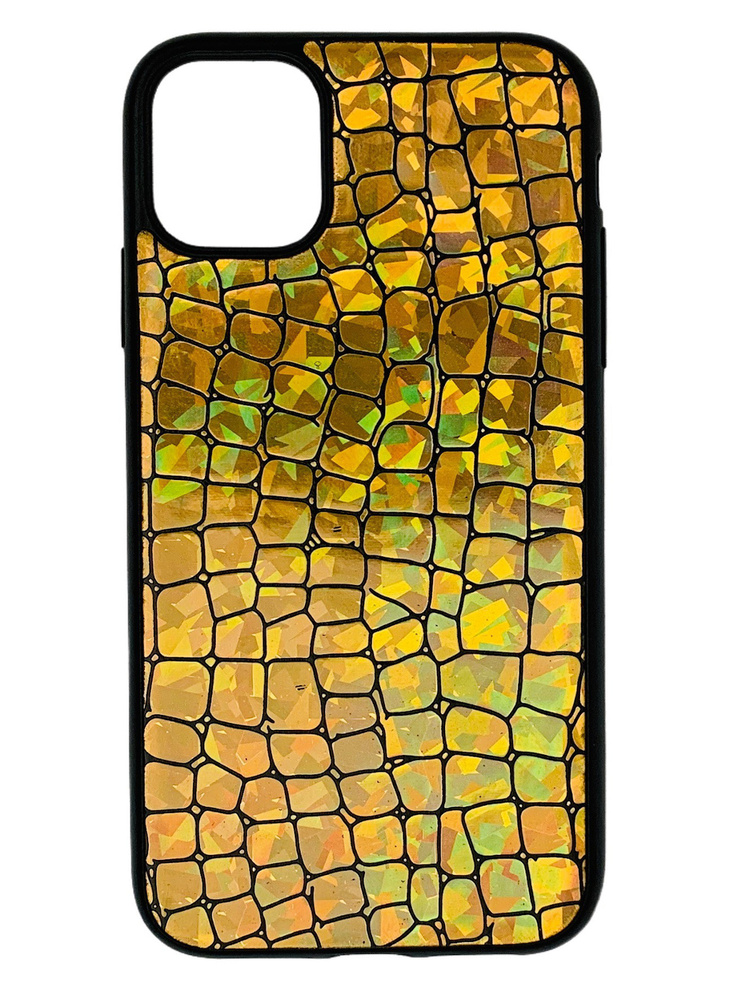 Чехол Fantastic Skin для Apple iPhone 11 / чехол на айфон 11 золотистый  #1
