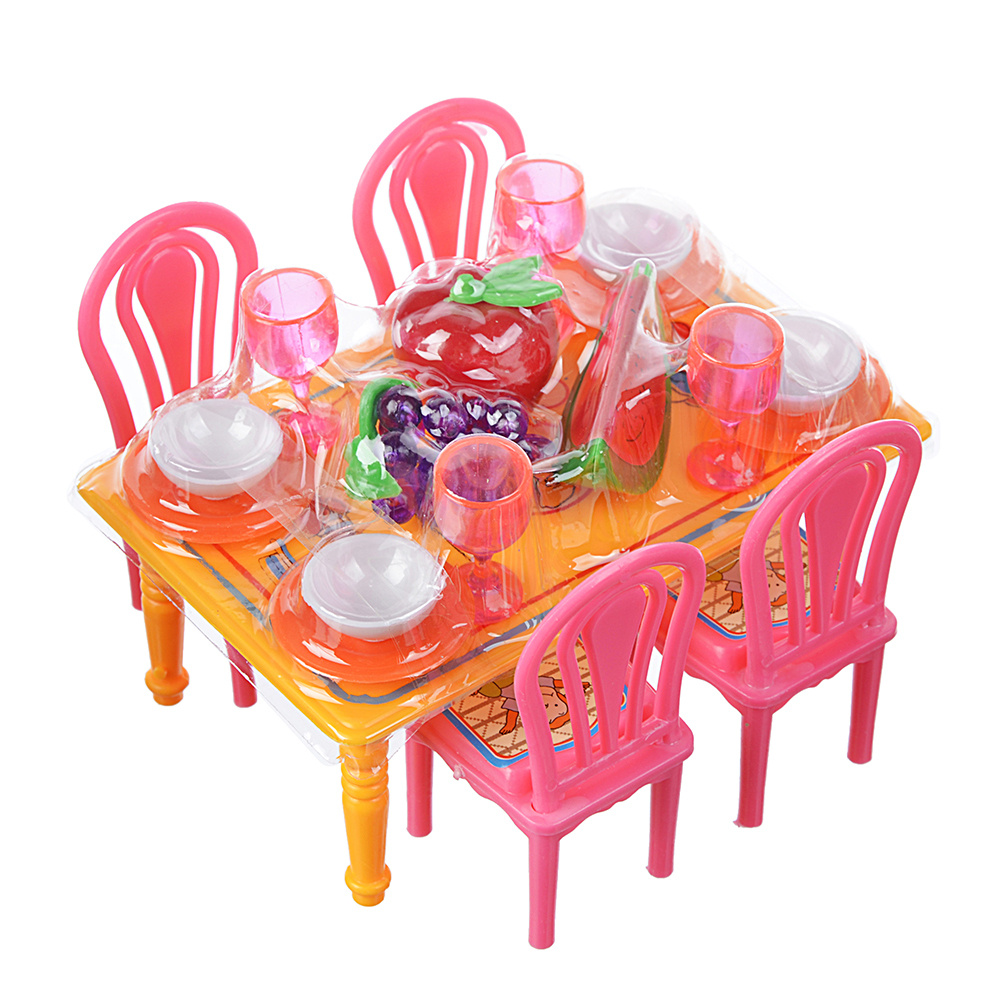 ИГРОЛЕНД Набор мебели и посуды для кукол, пластик, 13,5х11х10см, 967  #1