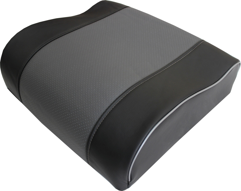 Подушка автомобильная МАТЕХ BOOSTER 36х32 см. Цвет черный, серый, арт. 27-928  #1