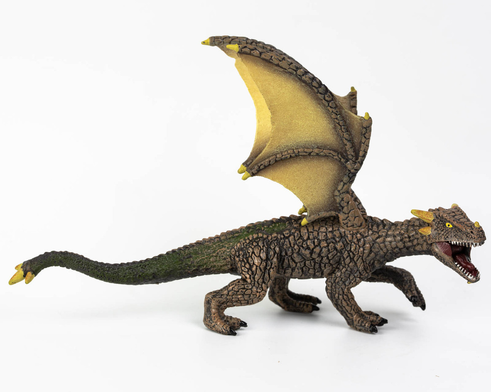 Фигурка животного Derri Animals Дракон Каменный, для детей, игрушка коллекционная декоративная, 84103, #1