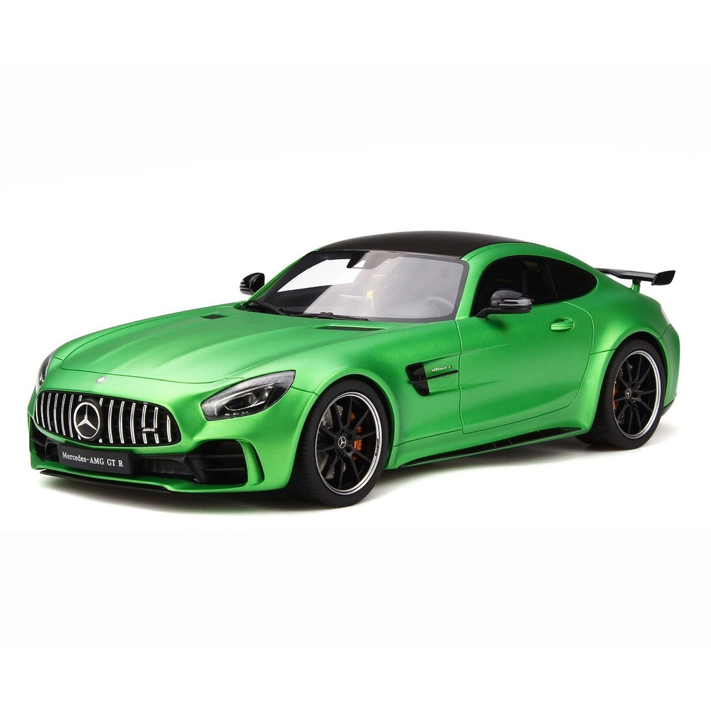 Металлическая модель Mercedes-Benz AMG GT R, масштаб 1:24, цвет - зеленый -  купить с доставкой по выгодным ценам в интернет-магазине OZON (1261464827)