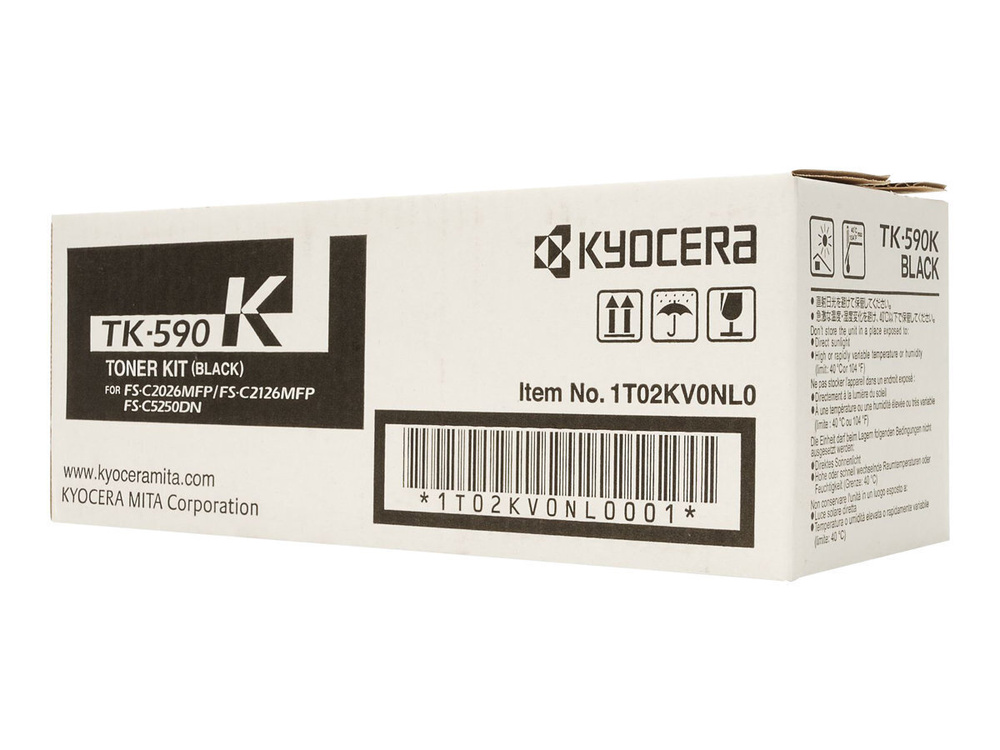 Оригинальный картридж KYOCERA TK-590K Черный 1 шт 1T02KV0NL0 #1