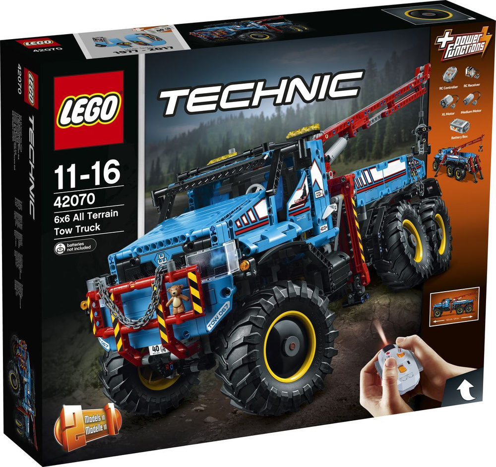 Конструктор LEGO Technic 42070 Аварийный внедорожник 6х6