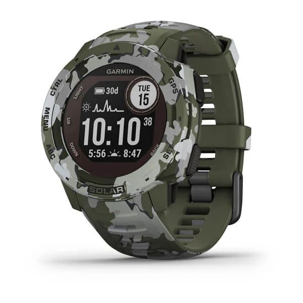 Часы Garmin INSTINCT Solar Camo Lichen #1