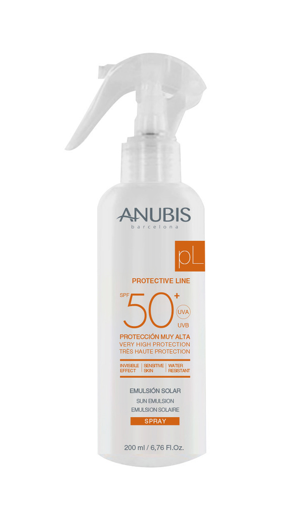 ANUBIS Barcelona Солнцезащитная эмульсия со спреем SPF 50+ / Protective Line Sun Emulsion Spray SPF 50+, #1