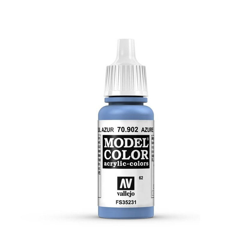 Краска Vallejo серии Model Color - Azure (17 мл) #1