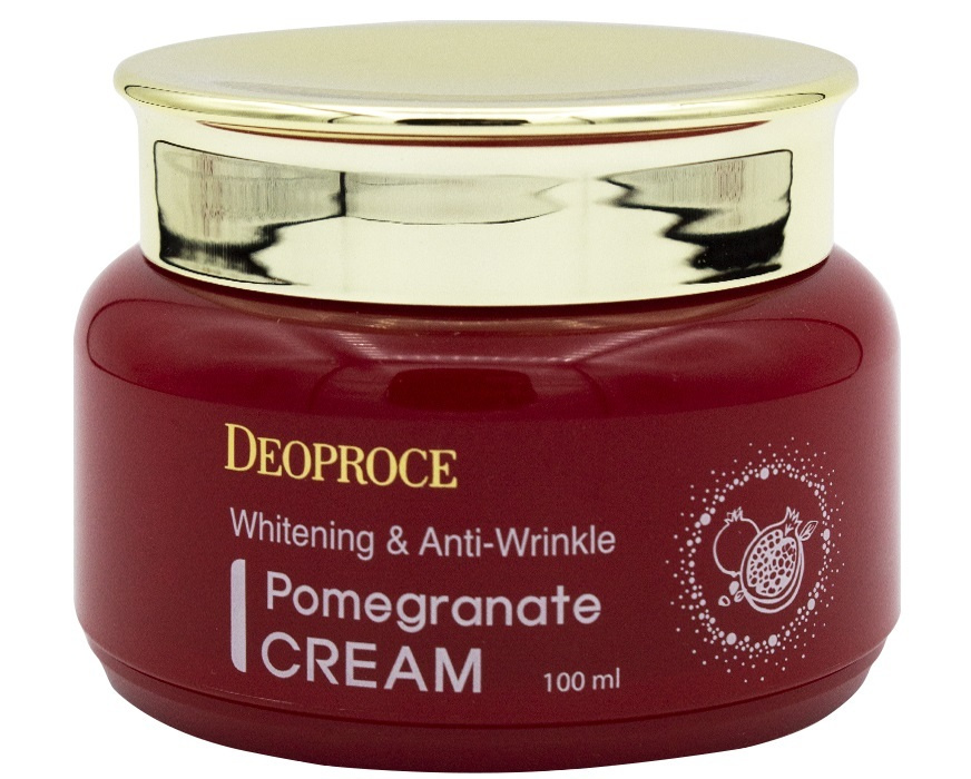 Deoproce Крем для лица с гранатом антивозрастной Deoproce Whitening And Anti-Wrinkle Pomegranate Cream #1