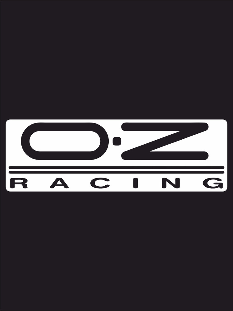 Наклейка на авто - OZ racing 20х6 см #1