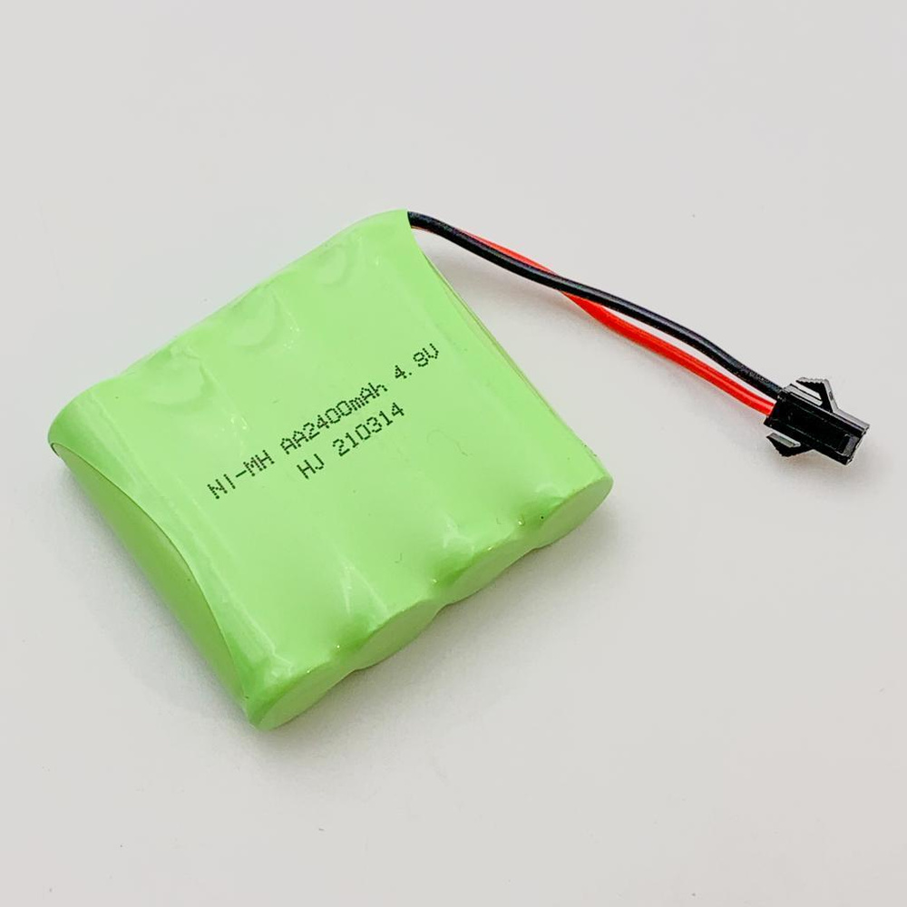 Аккумулятор Ni-Mh (Ni-Cd) 4.8V 2400mAh для радиоуправляемой машинки, танка  #1