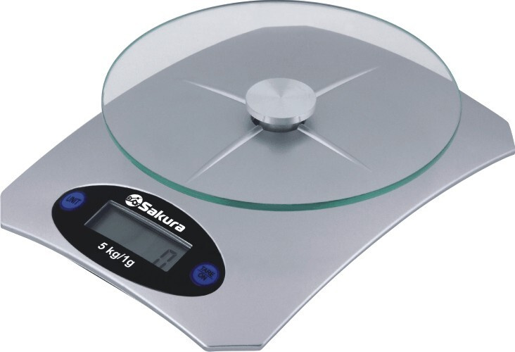 Sakura Электронные кухонные весы SA-6055S, серый #1
