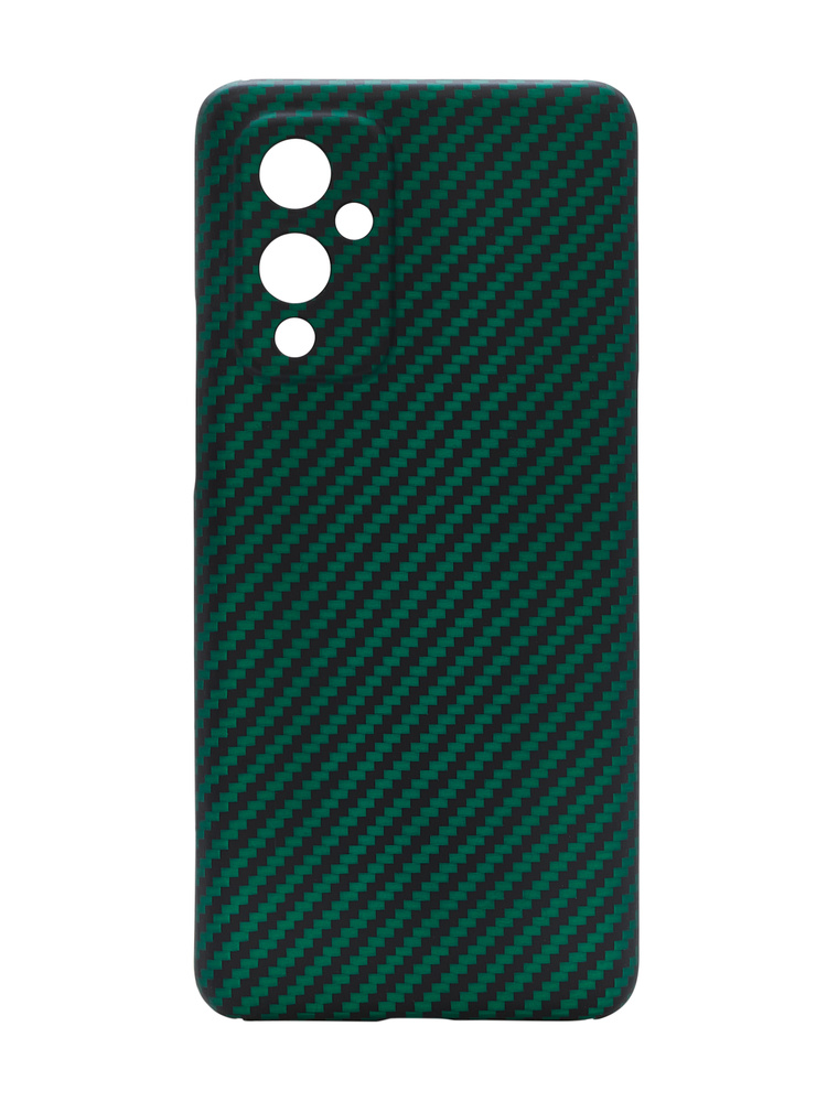 Кевларовый чехол DiXiS Carbon Case для One Plus 9 (GOP9-CM) матовый зеленый  #1