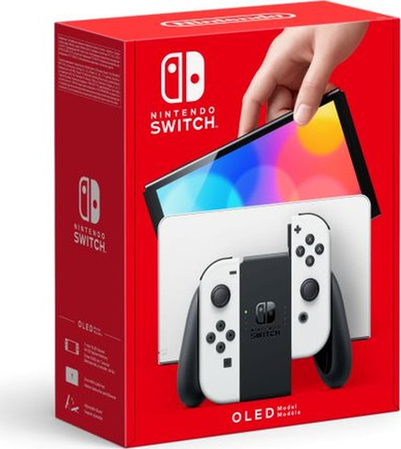 Игровая приставка Nintendo Switch - OLED-модель (белая) #1