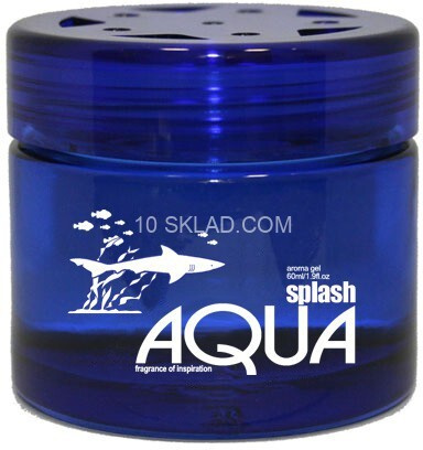 Ароматизатор на панель приборов гелевый (морская прохлада) Aqua Splash FKVJP ASL71  #1