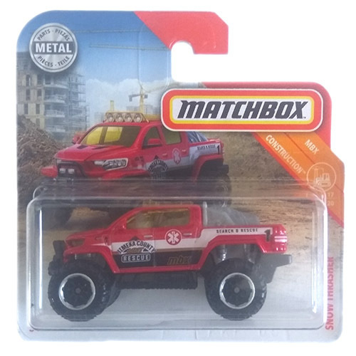 Машинка Matchbox Snow Thrasher 63/125 #1