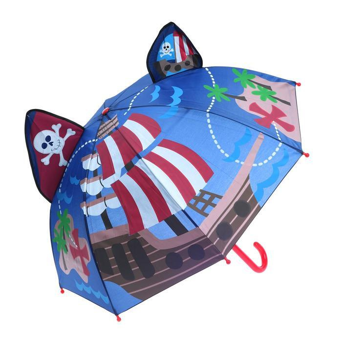 Зонт детский фигурный Пираты, разноцвет #1