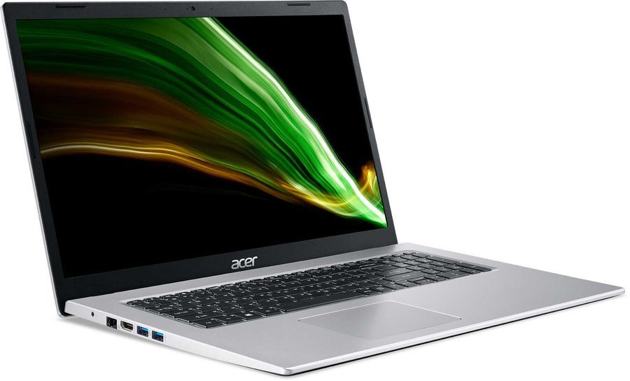 Acer Aspire 3, 17.3 IPS FHD 1920*1080, Intel Celeron N4500 до 2.8ГГц, DDR4 Ноутбук 17.3", RAM 4 ГБ, SSD #1