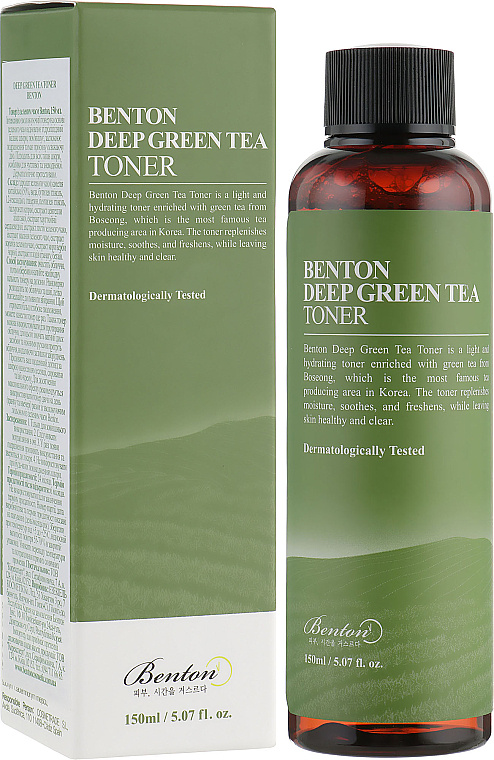 Benton Тонер для лица с экстрактом зеленого чая Deep Green Tea Toner 150мл  #1