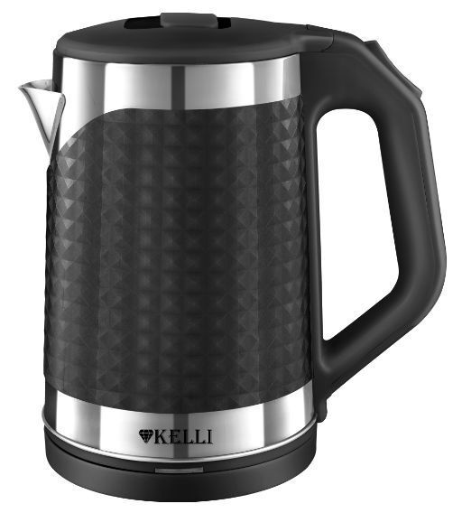KELLI Электрический чайник KL-1372B, черный #1