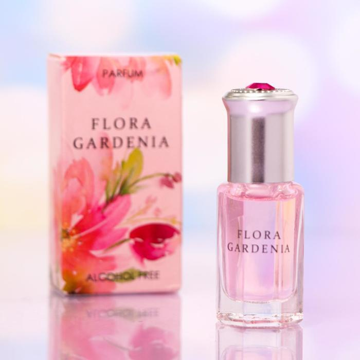 Духи-ролл масляные Flora Gardenia, женские, 6 мл #1